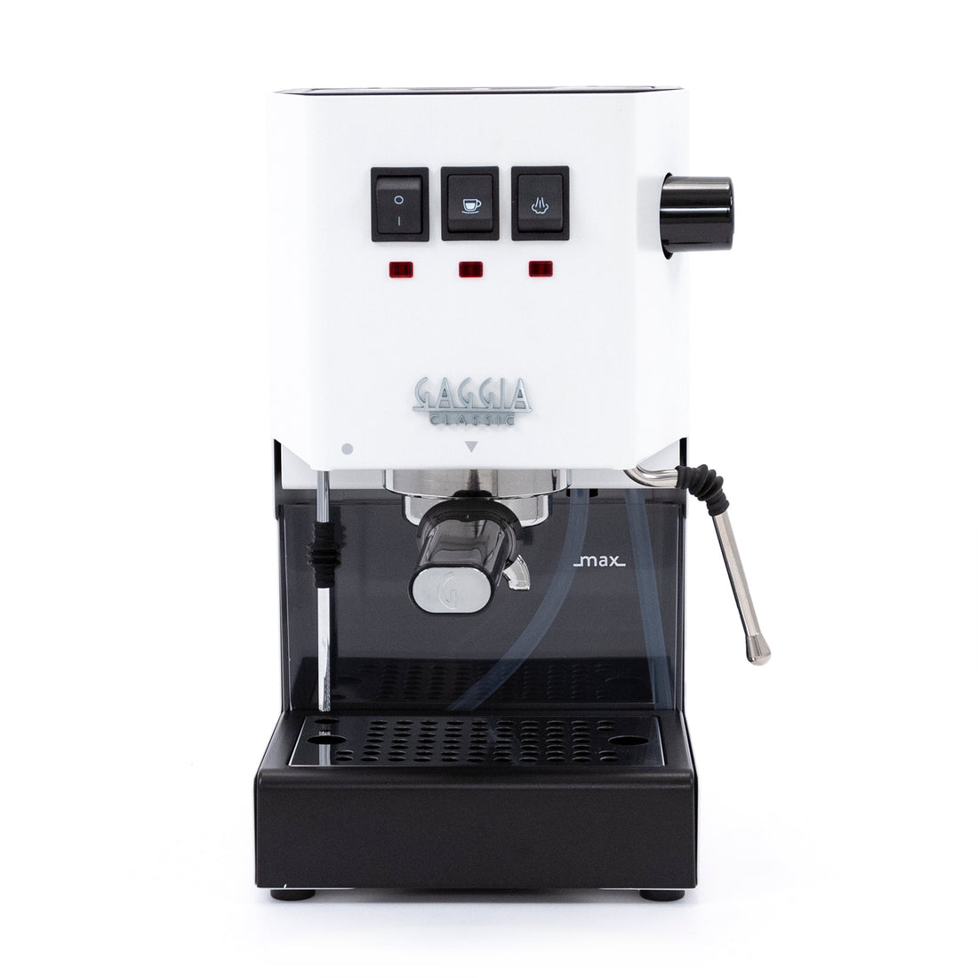 Gaggia Classic Pro E24 polar white front || Polar White