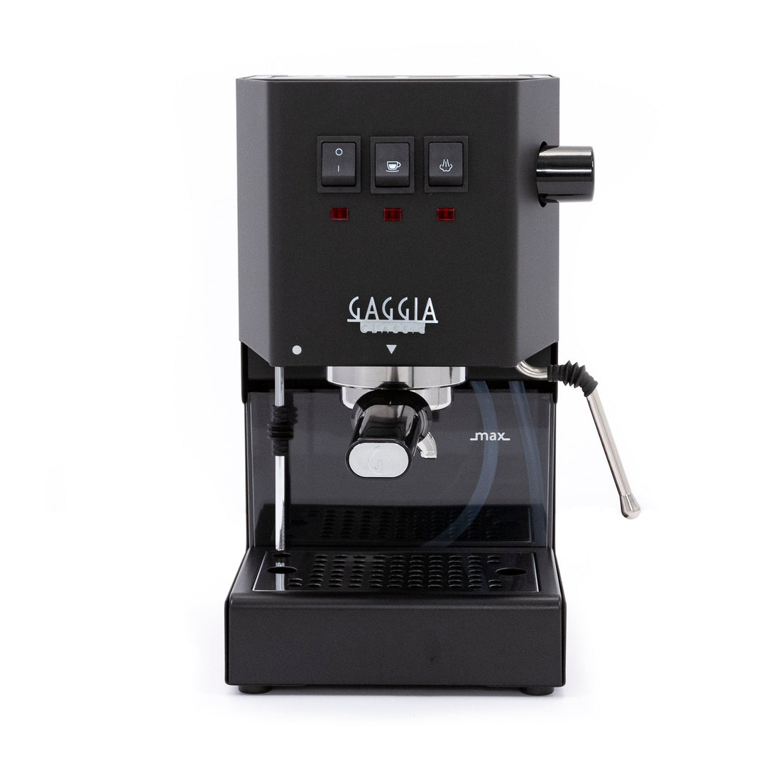 Gaggia Classic Pro E24 Thunder Black front || Thunder Black