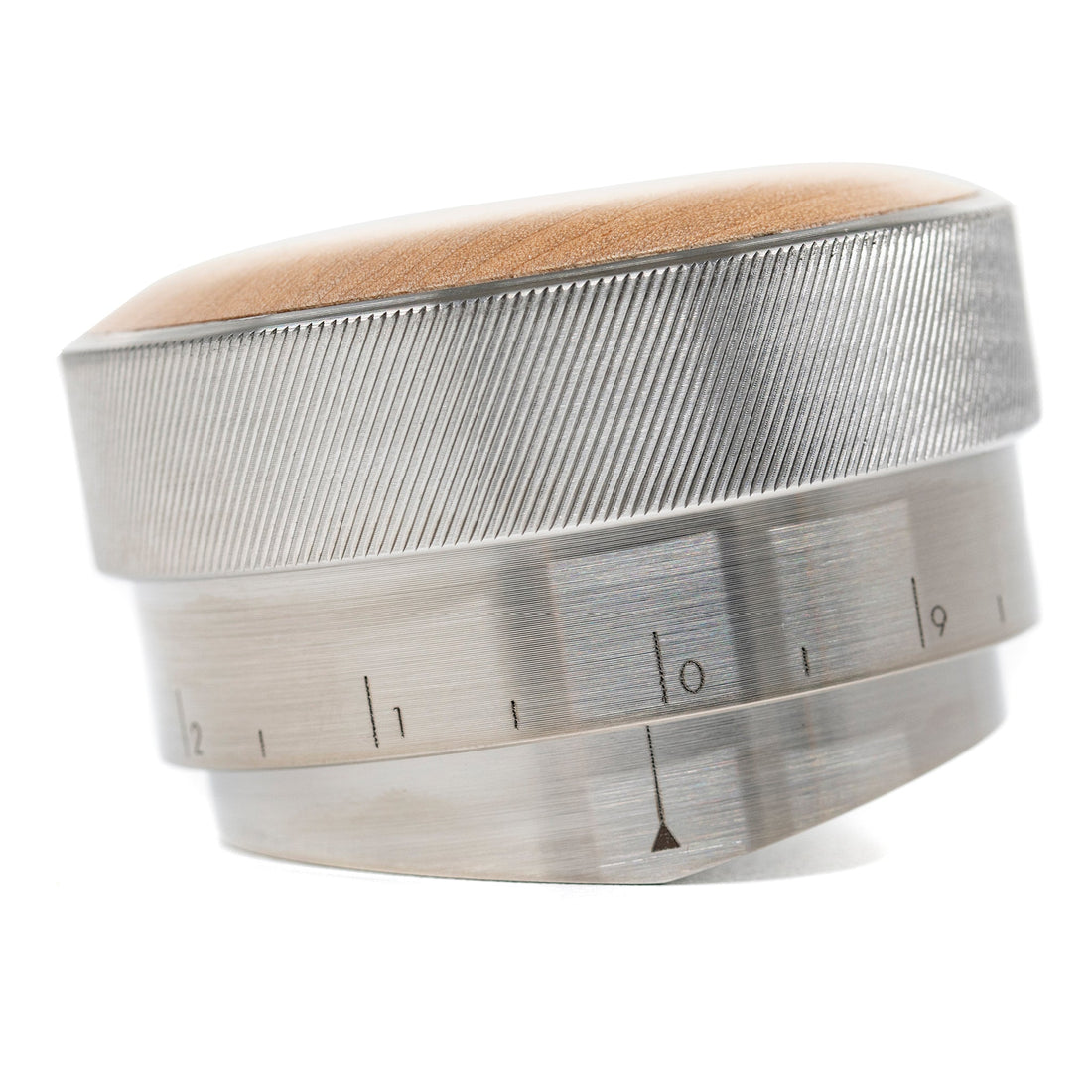 Saint Anthony Industries BT Wedge Espresso Preparation Distribution Tool 58.3mm - Hard Maple