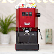 Gaggia Classic Pro in Cherry Red - Front View
