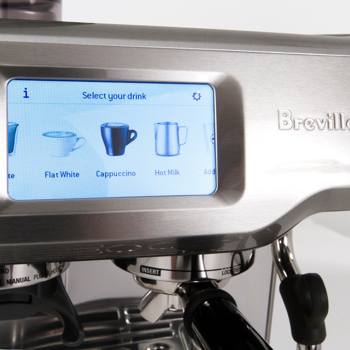 Breville BES880BSS1BCA1 the Barista Touch Whole Latte Love Canada