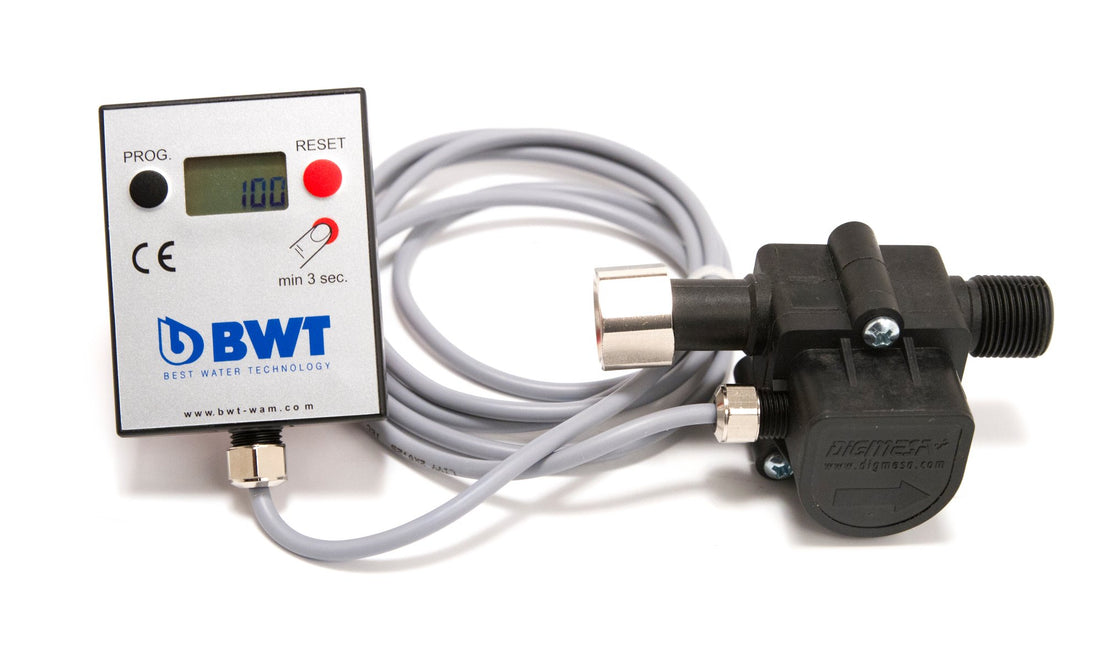 Bwt 3/8" Aquameter With Lcd Display Base