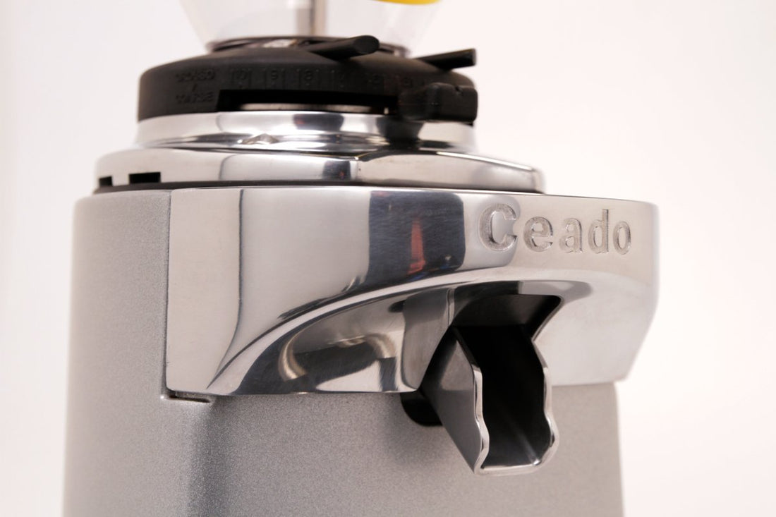Ceado E92 Electronic Conical Burr Coffee Grinder Schute