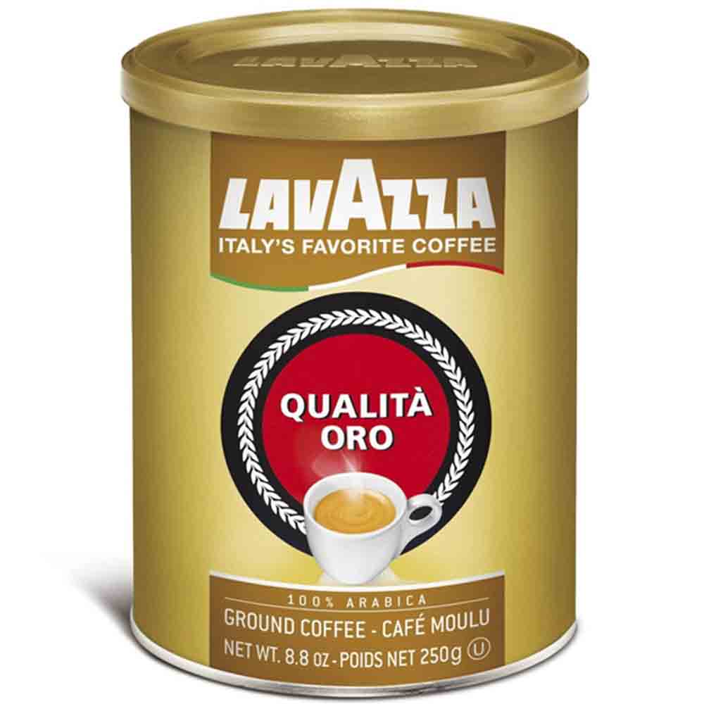Lavazza Qualita Oro 100% Arabica Medium Roast Ground Coffee Base