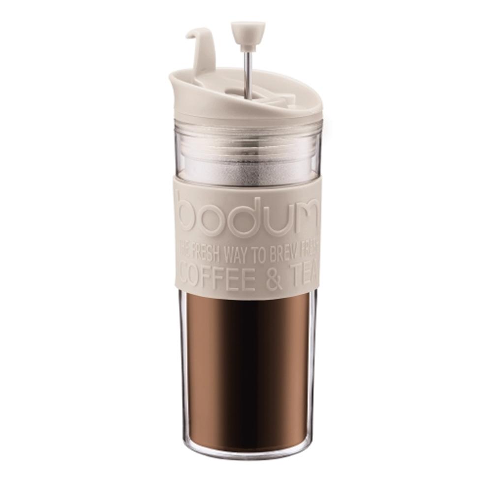 Bodum Travel Coffee Press in White