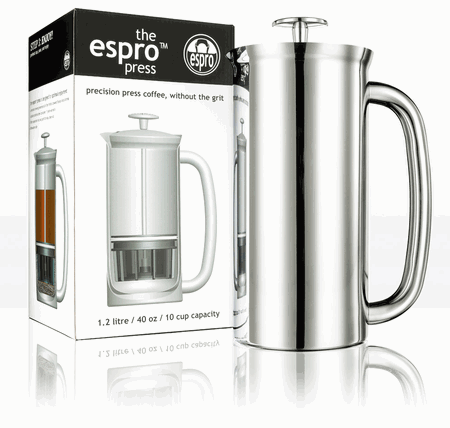 Espro P7 Press for Coffee 32oz - Polished Stainless Steel – Whole