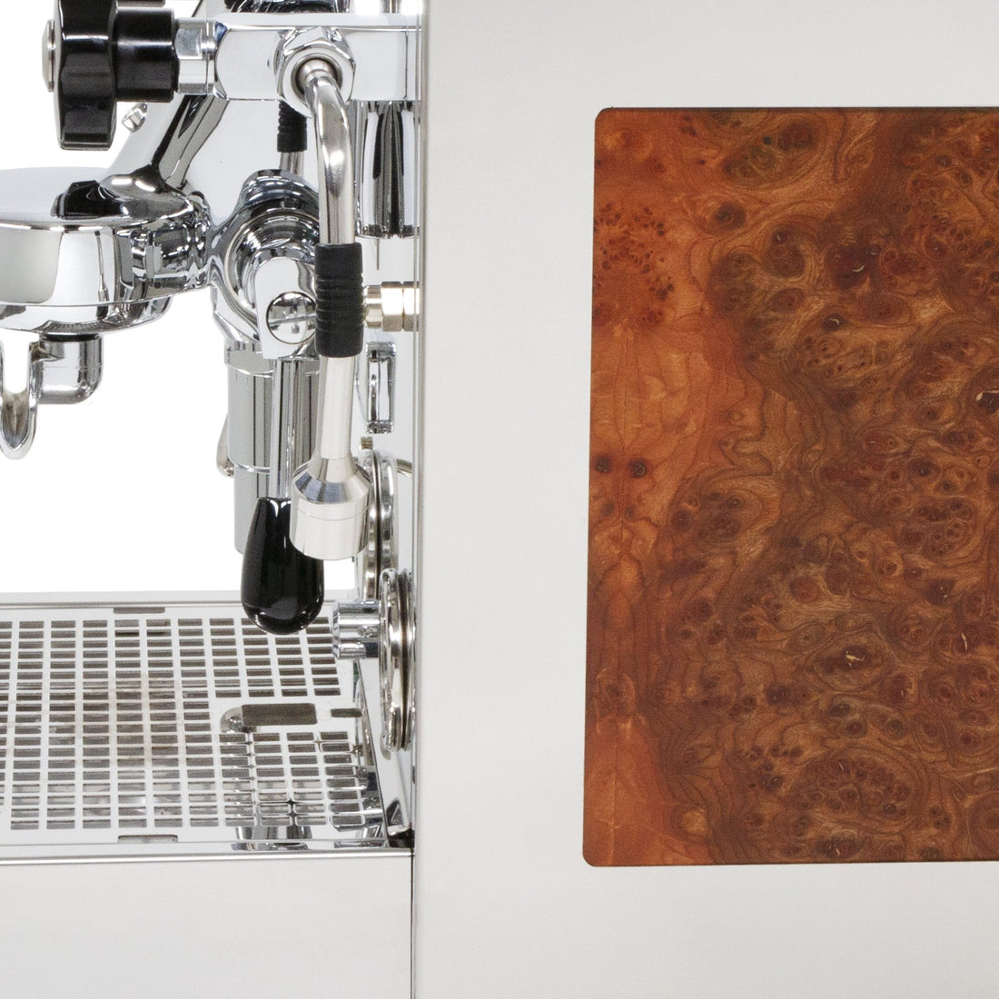 Profitec Pro 600 Elm Carpathian Burl Panels Install