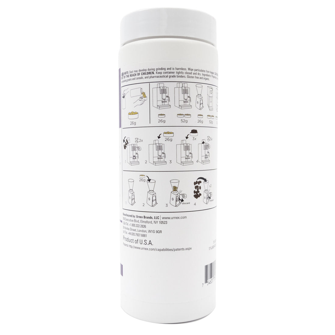 Urnex SuperGrindz Super-Automatic Grinder Cleaner