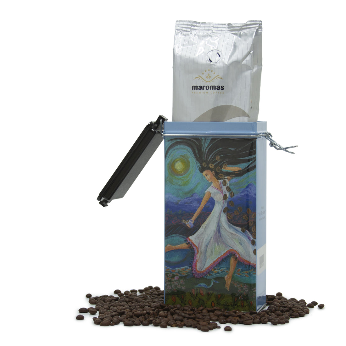 Lauren Salzman Art - Coffee Dance Tin