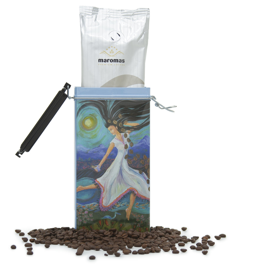 Lauren Salzman Art - Coffee Dance Tin