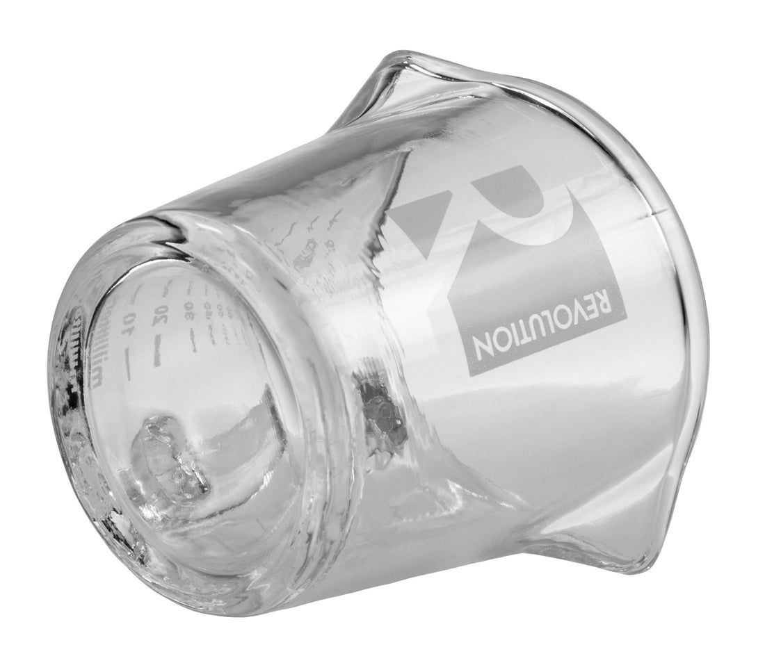 Revolution Dual Spout Shot Glass 3oz
