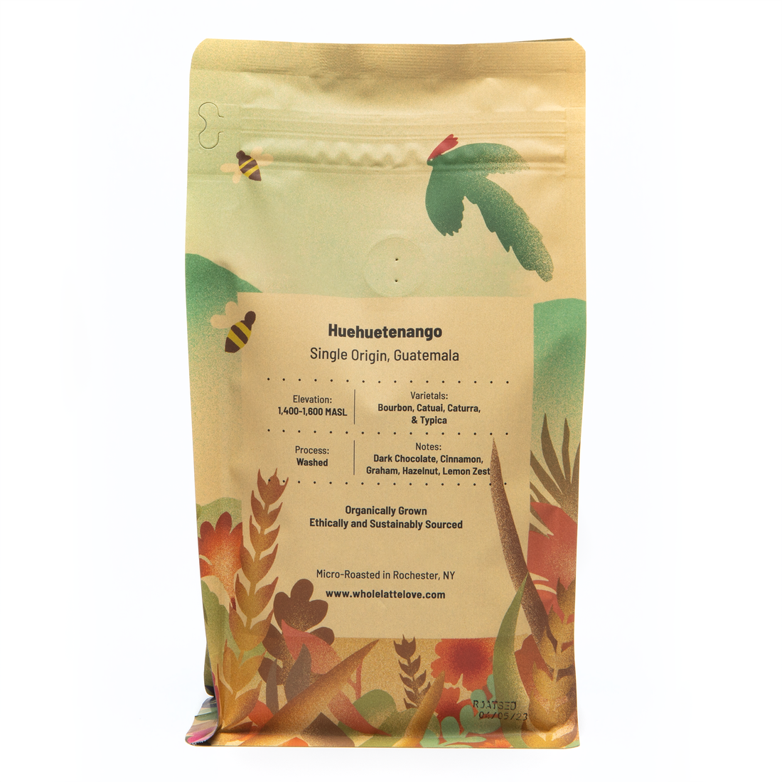 Whole Latte Love Guatemala Huehuetenango Single Origin Whole Bean Coffee