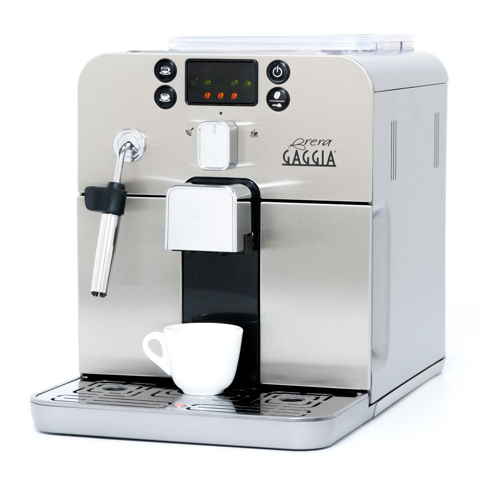 Gaggia Brera Espresso Machine in Silver Whole Latte Love Canada