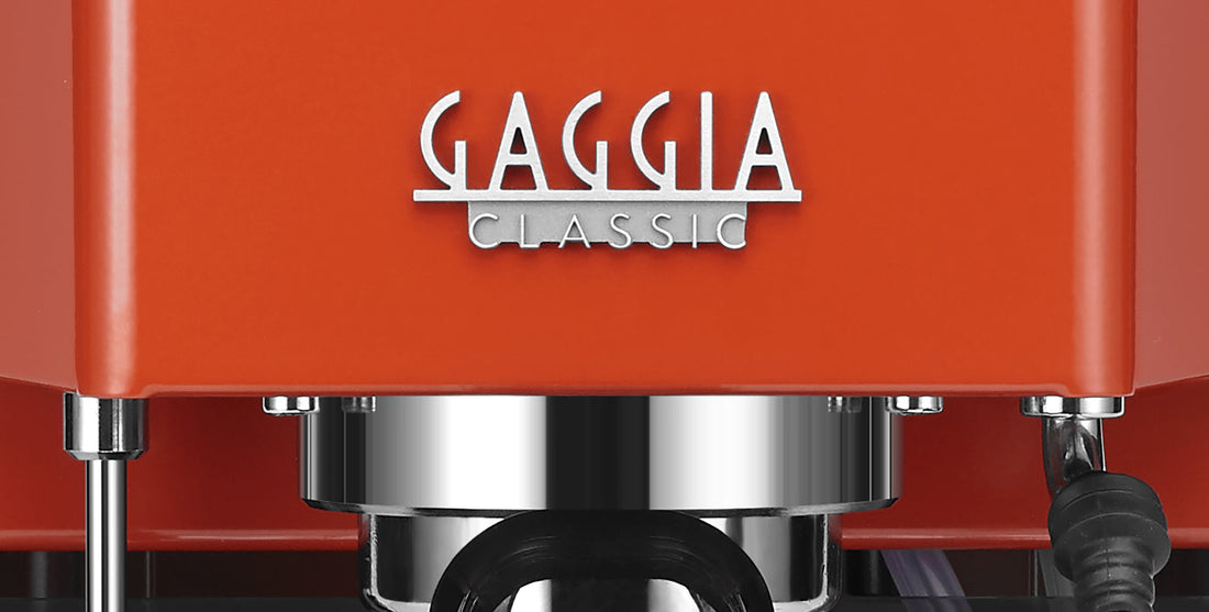 Gaggia Classic Evo Pro Espresso Machine in Lobster Red