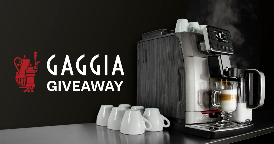 Our January Giveaway is Live: Win a Gaggia Cadorna Prestige in Monaco Walnut