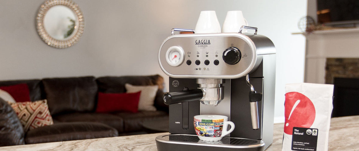 Review Gaggia Carezza Deluxe Espresso Machine Latte Art Capable