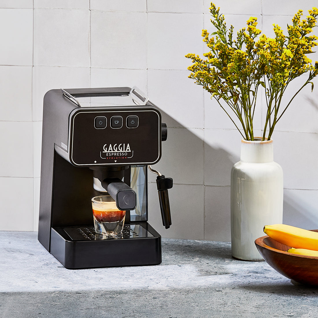 Gaggia Espresso Evolution - Stone Black