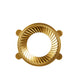 Image 2 of 3 - Varia VS6 Supernova Gold Titanium Plated 58mm Flat Burr || Supernova Gold Titanium Plated