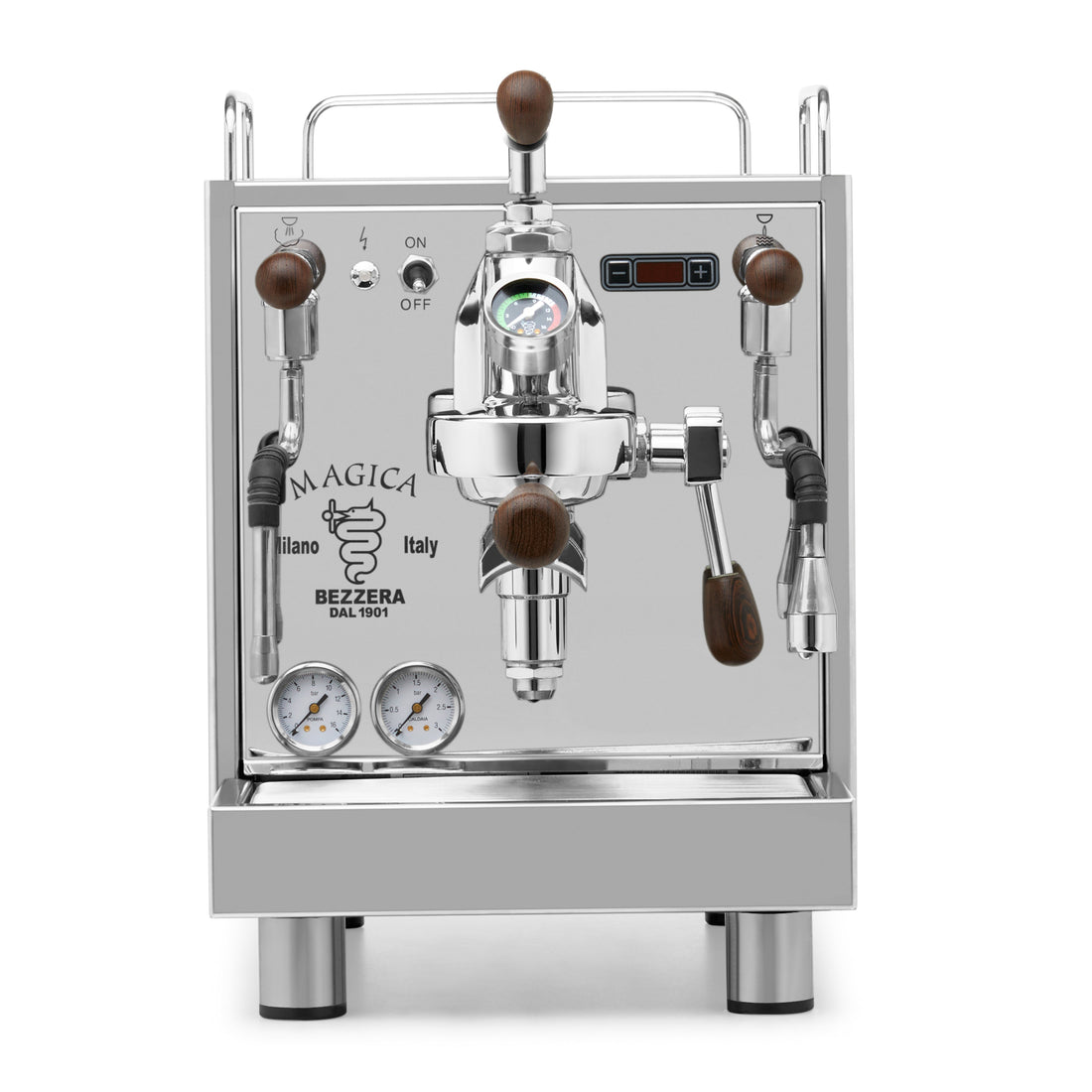 Bezzera Magica PID from the front. || Wenge