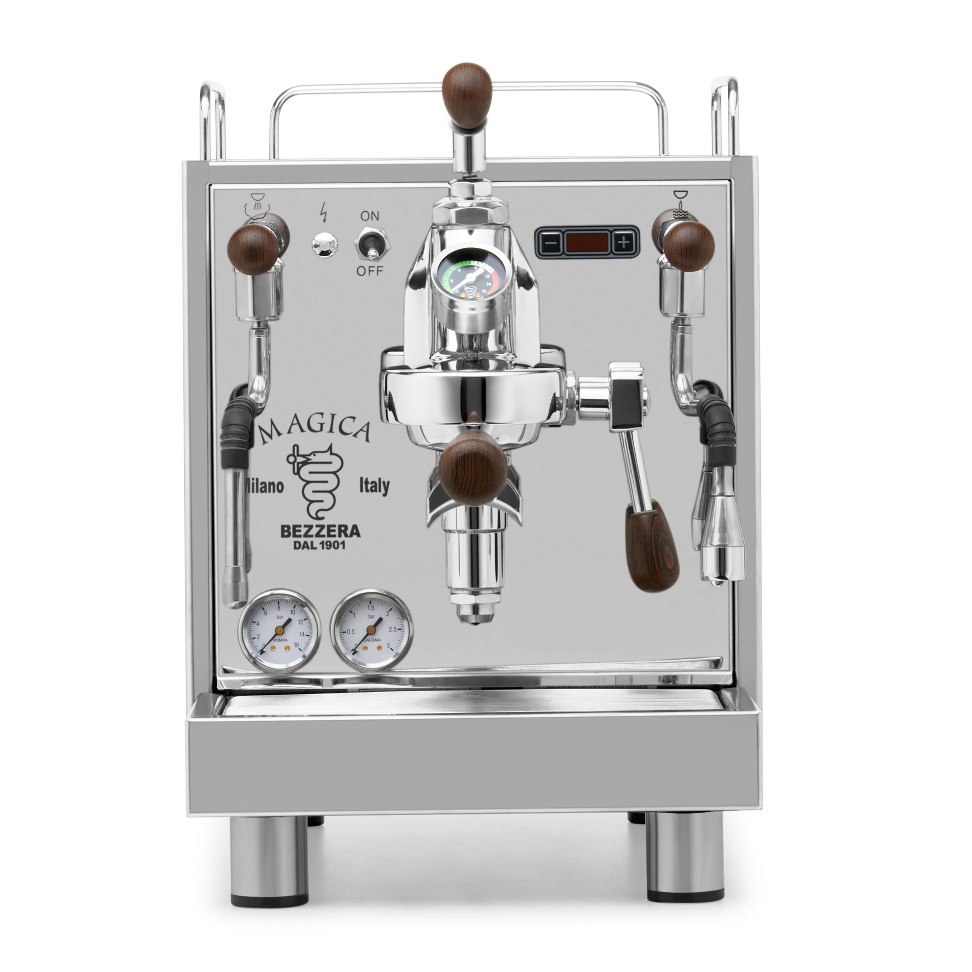 Bezzera Magica PID from the front. || Wenge