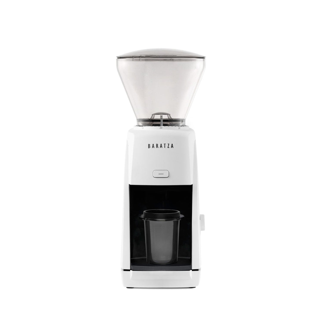 Baratza Encore ESP Coffee and Espresso Grinder in White Front Facing || White