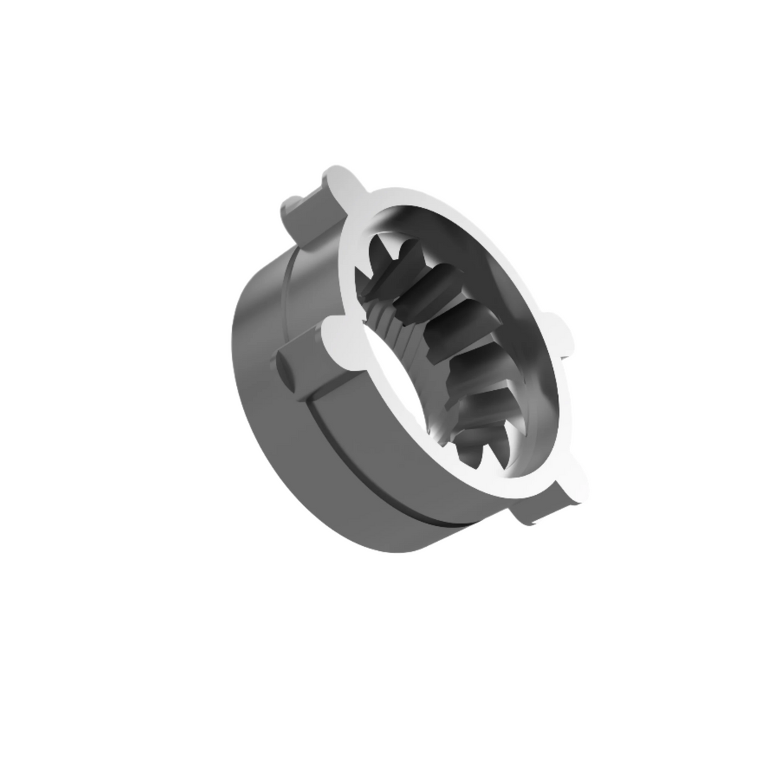 Varia VS6 Supernova Stainless Steel 63mm Conical Burr Outer Ring Angled || Supernova Stainless Steel