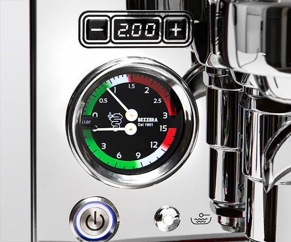Bezzera Aria PID Espresso Machine with Flow Control – Whole Latte