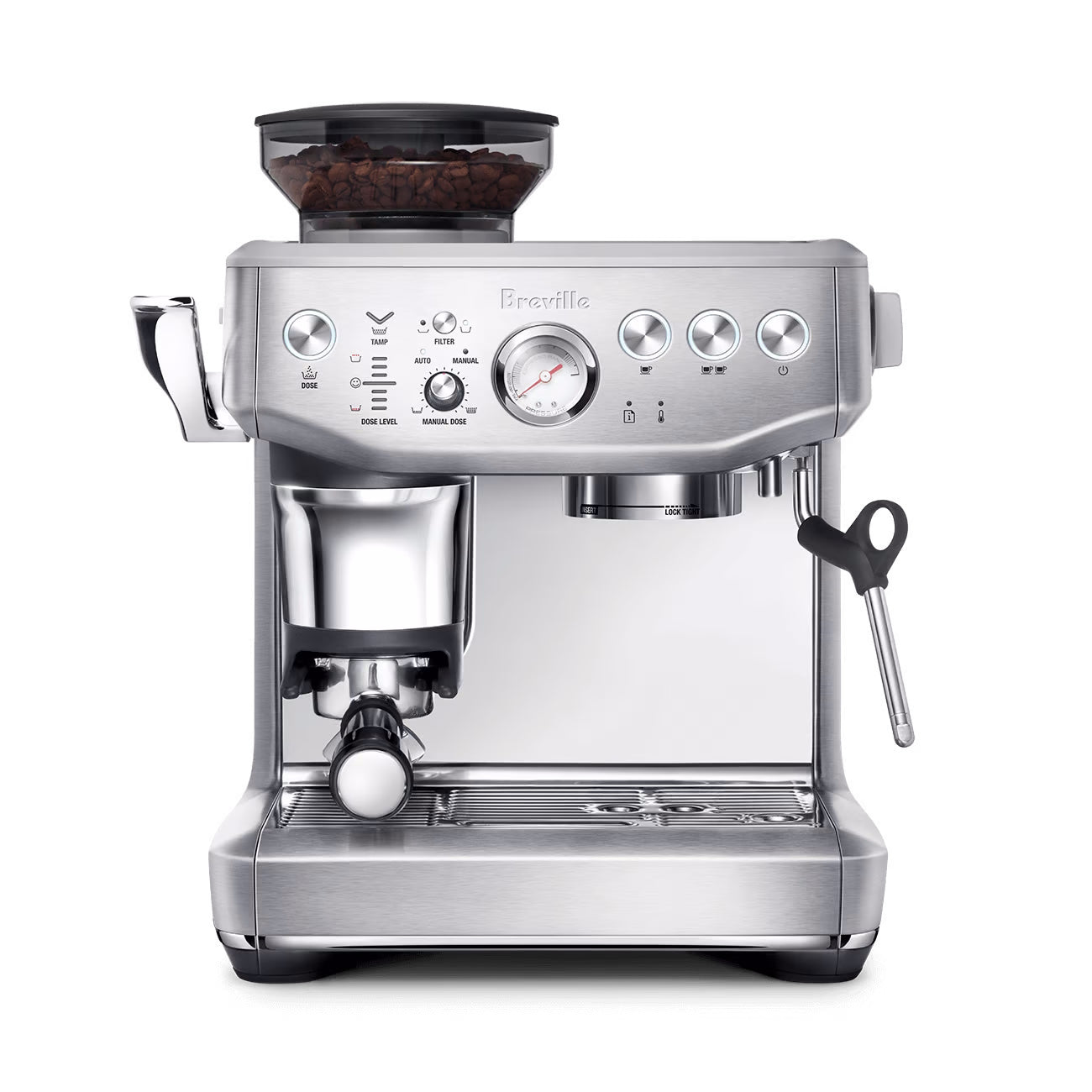 Breville BES876BSS1BNA1 the Barista Express Impress™ – Whole Latte