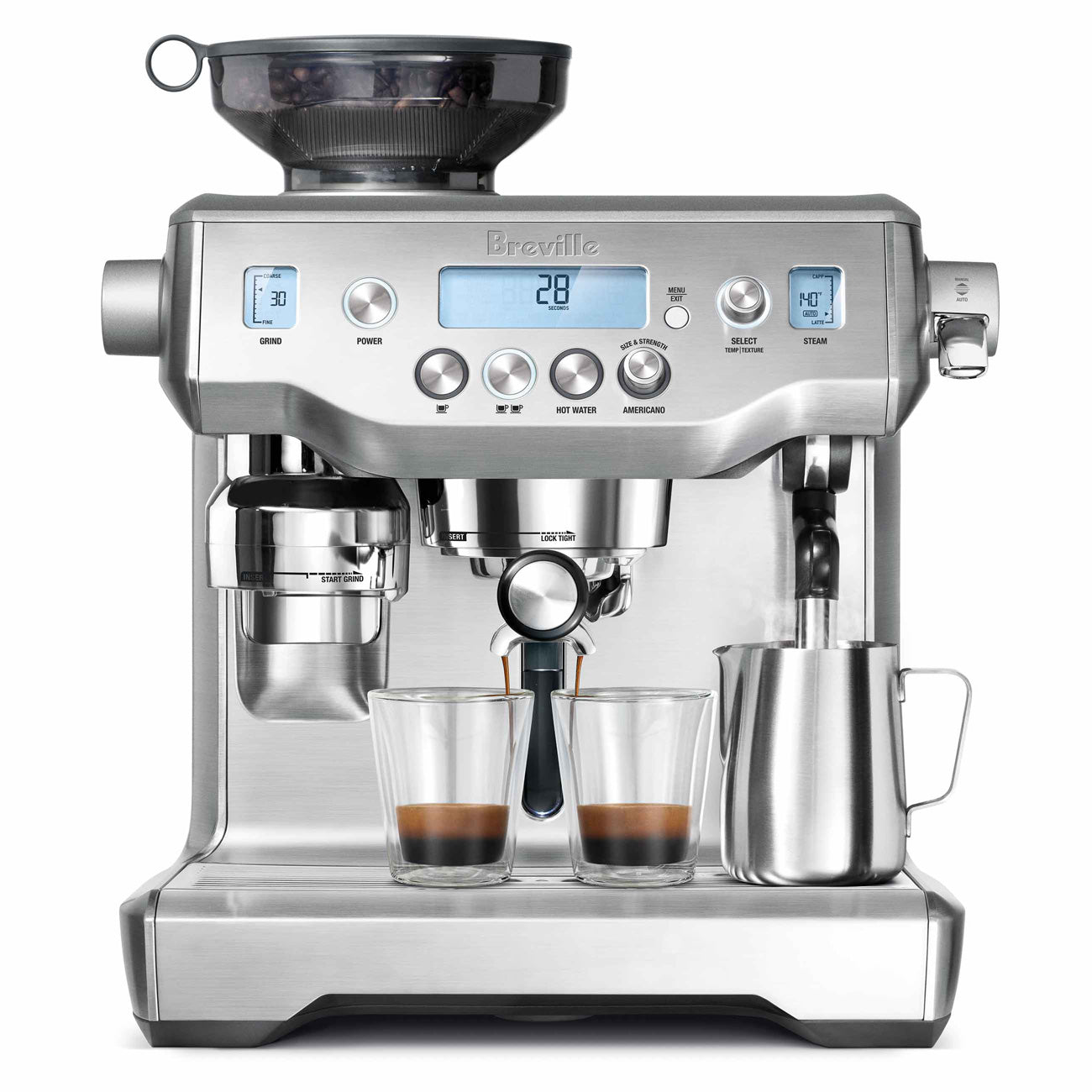 Stainless Steel Breville Espresso Machine Oracle Breville Oracle
