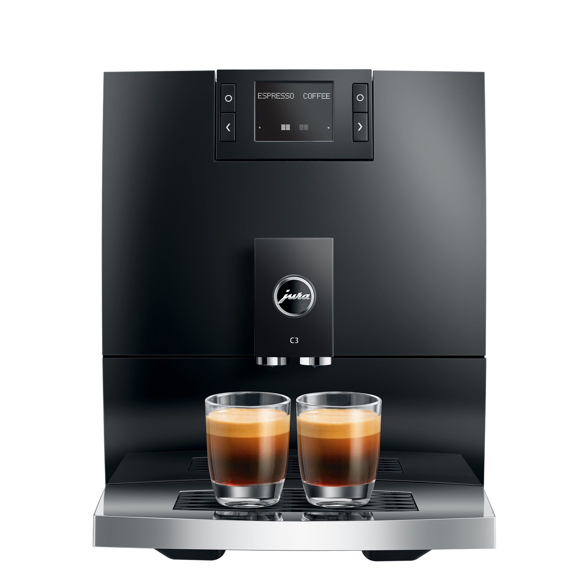 JURA C3 Super-Automatic Espresso Machine - Piano Black
