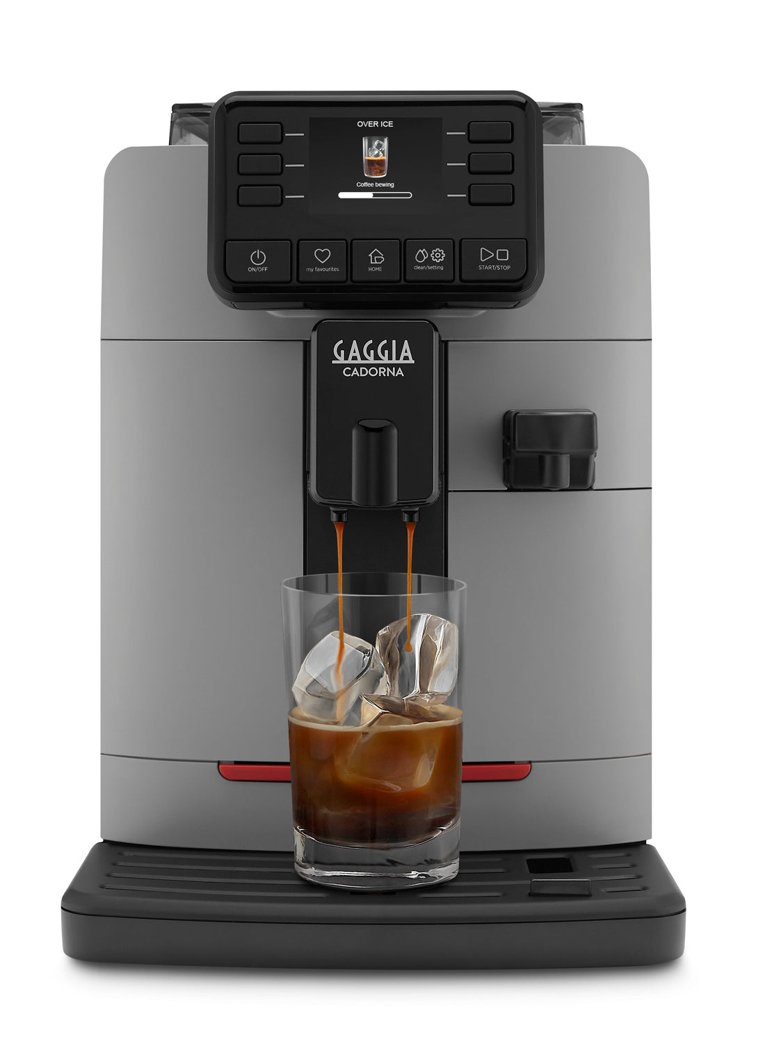 Gaggia Cadorna Prestige Over-Ice Automatic Espresso Machine Moonlight Grey