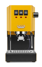 Gaggia Classic Evo Pro Semi-Automatic Espresso Machine in Sunshine Yellow