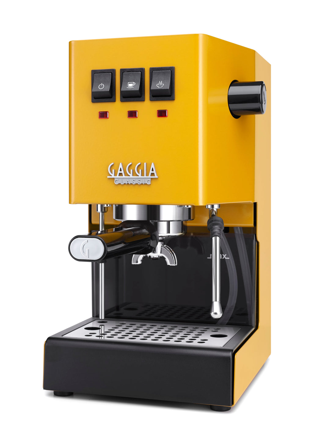 Gaggia Classic Evo Pro Semi-Automatic Espresso Machine in Sunshine Yellow