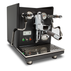 ECM Synchronika Espresso Machine - Limited Edition Color Line - Black with Blackened Oak