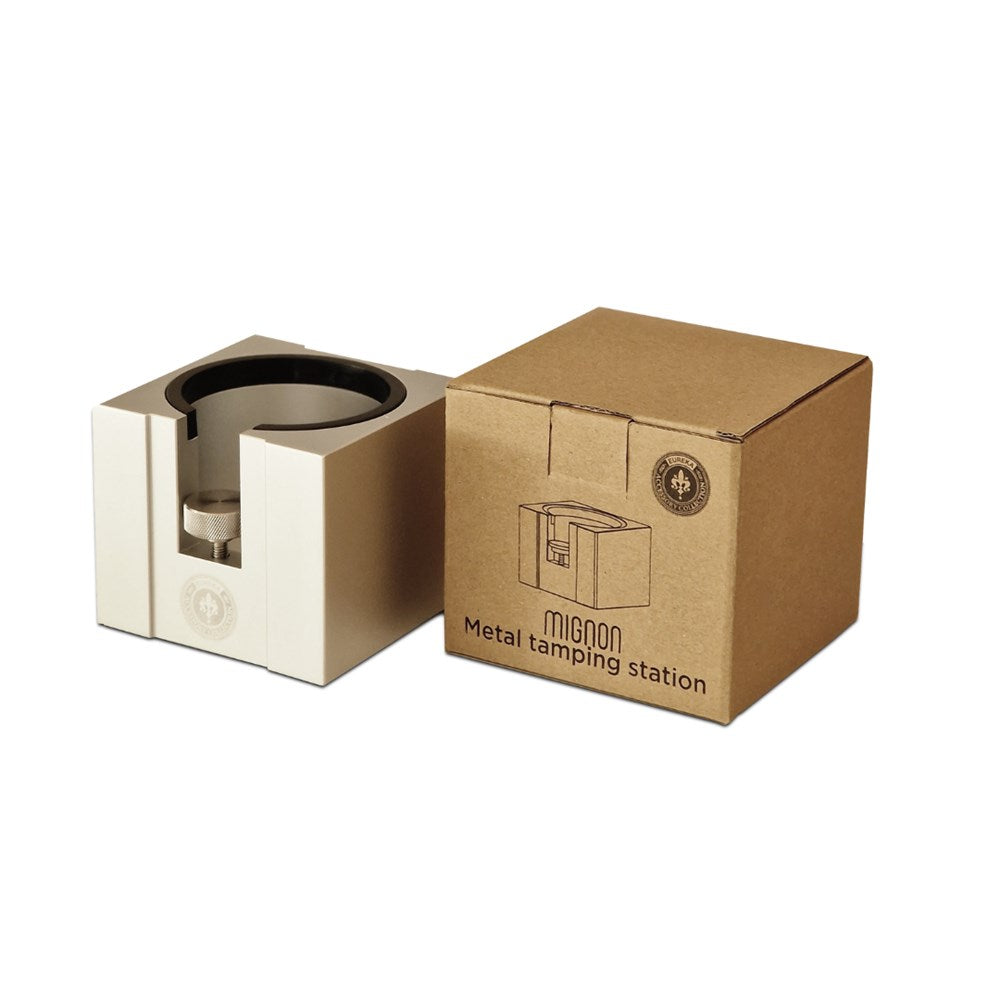 Eureka Mignon Metal Tamper Station