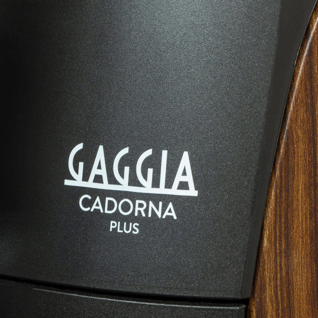 Gaggia Cadorna Barista Plus Automatic Espresso Machine - Dark Chocolate Straight Grain