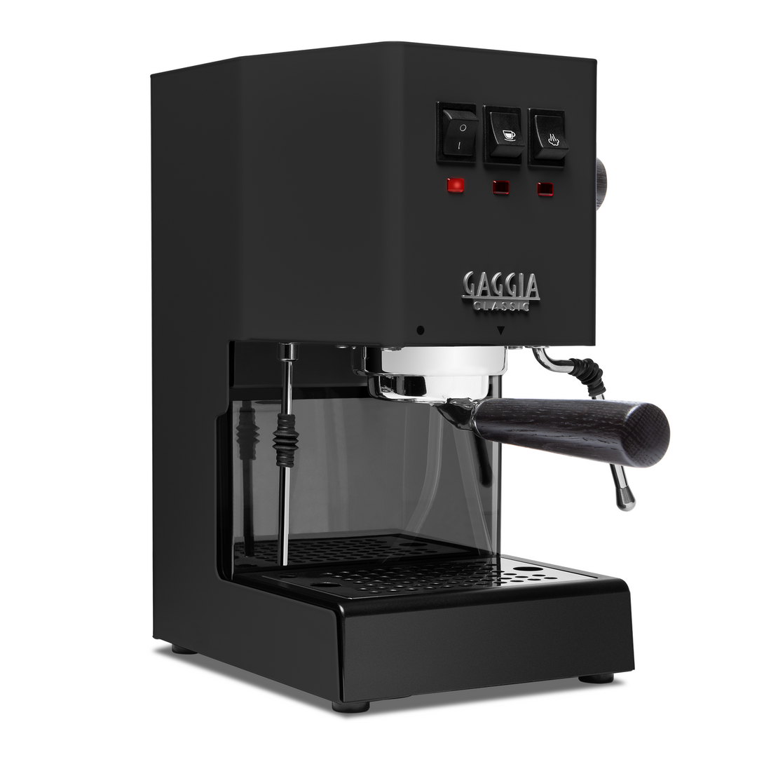 Gaggia Classic Evo Pro Espresso Machine in Thunder Black with Blackened Oak