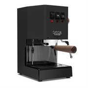 Gaggia Classic Evo Pro Espresso Machine in Thunder Black with Walnut