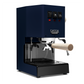 Gaggia Classic Evo Pro Espresso Machine in Classic Blue with Tiger Maple