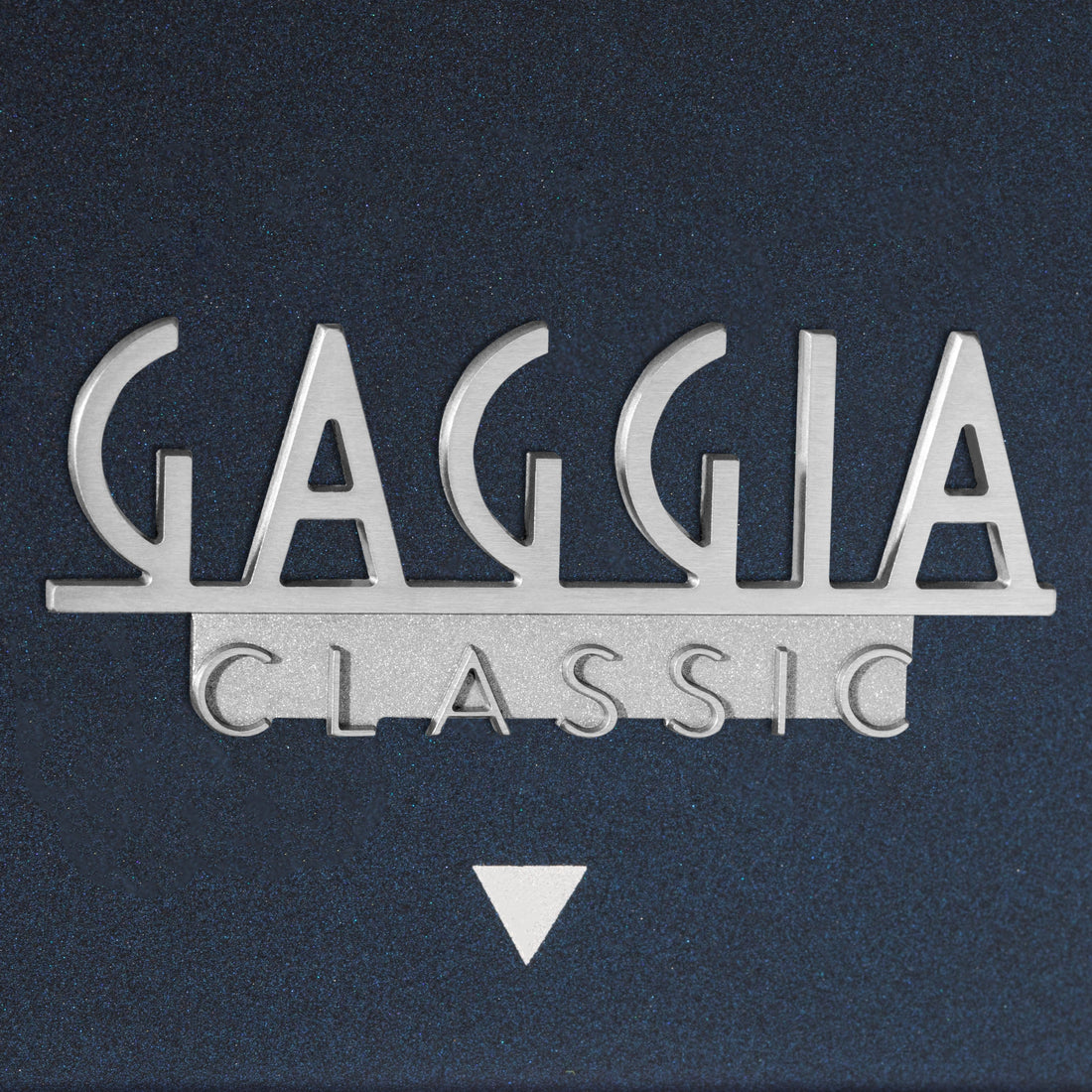 Gaggia Classic Evo Pro Espresso Machine in Classic Blue with Blackened Oak