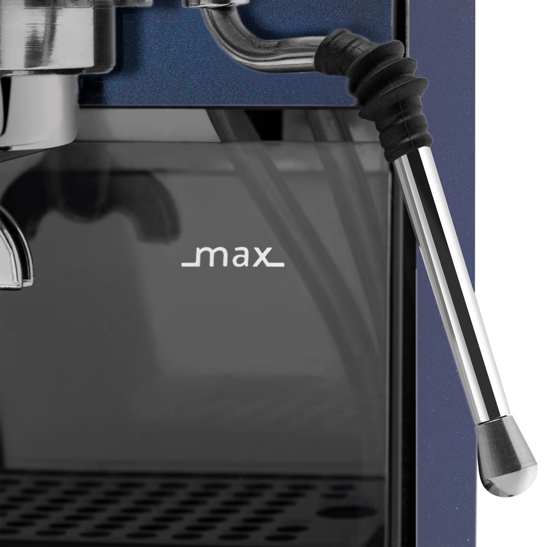 Gaggia Classic Evo Pro Espresso Machine in Classic Blue with Olive Wood
