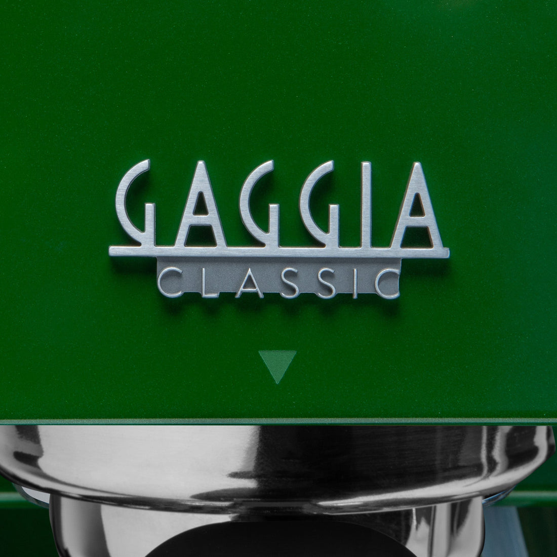 Refurbished Gaggia Classic Evo Pro Espresso Machine in Jungle Green