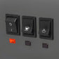 Gaggia Classic Pro E24 Industrial Grey switches zoom || Industrial Grey