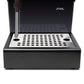 Gaggia Classic Evo Pro Espresso Machine in Industrial Grey with Tiger Maple