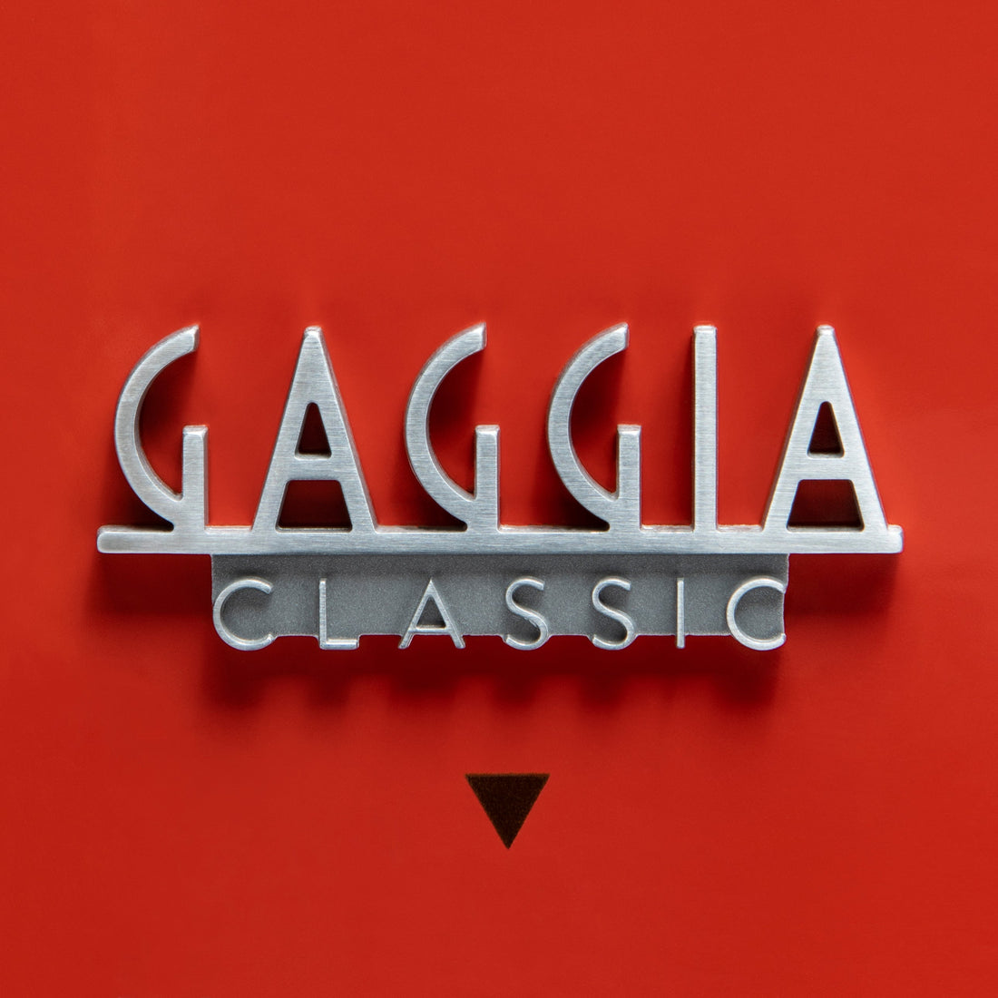 Gaggia Classic Pro E24 Lobster Red logo zoom || Lobster Red