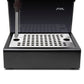 Gaggia Classic Evo Pro Espresso Machine in Cherry Red with Tiger Maple