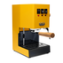 Gaggia Classic Evo Pro Espresso Machine in Sunshine Yellow with Olive Wood