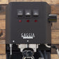 Gaggia Classic Evo Pro Espresso Machine in Thunder Black with Olive Wood