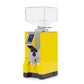 Eureka Mignon Magnifico Coffee Grinder in Yellow Left Angled || yellow