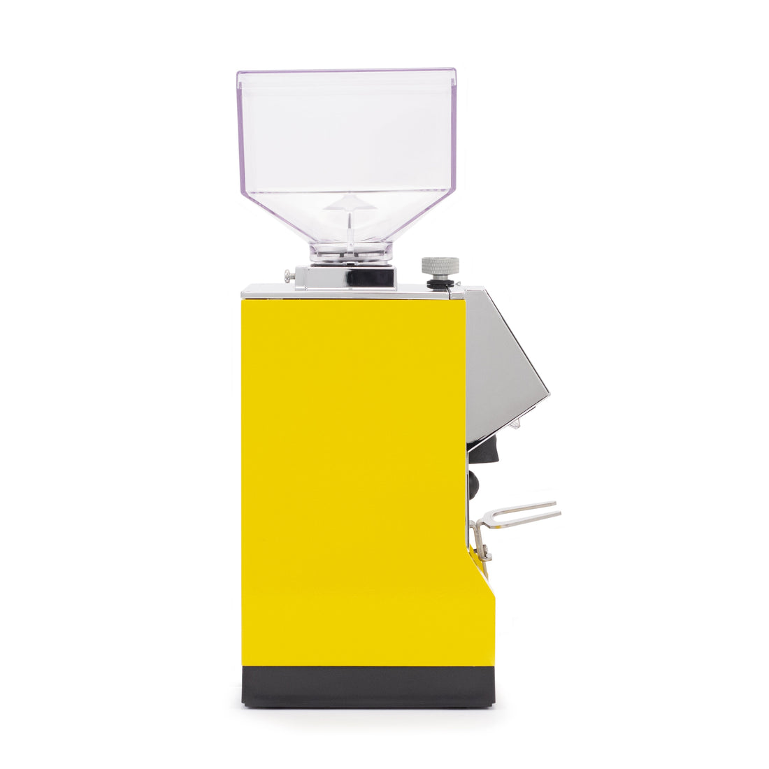Eureka Mignon Magnifico Coffee Grinder in Yellow Right Facing || yellow